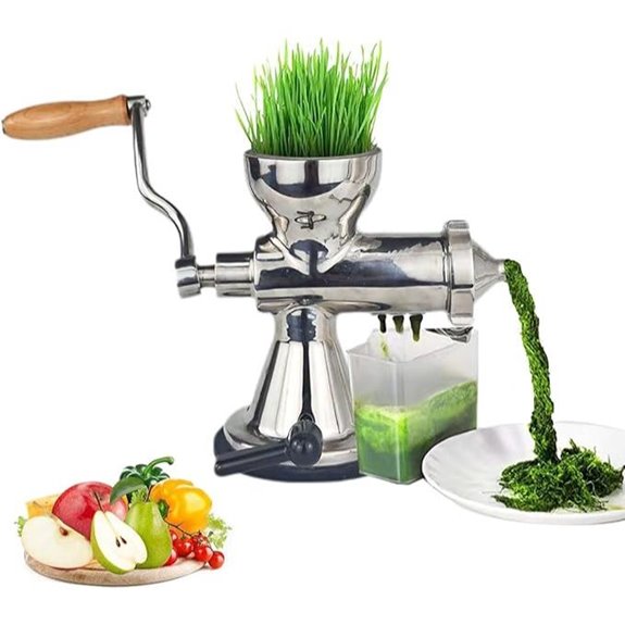 Manual Wheatgrass & Leafy Green Juicer