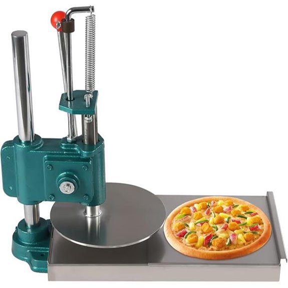 Manual Stainless Steel Pizza Dough Press Machine