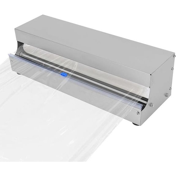 Manual Food Wrap Dispenser with Sliding Blade