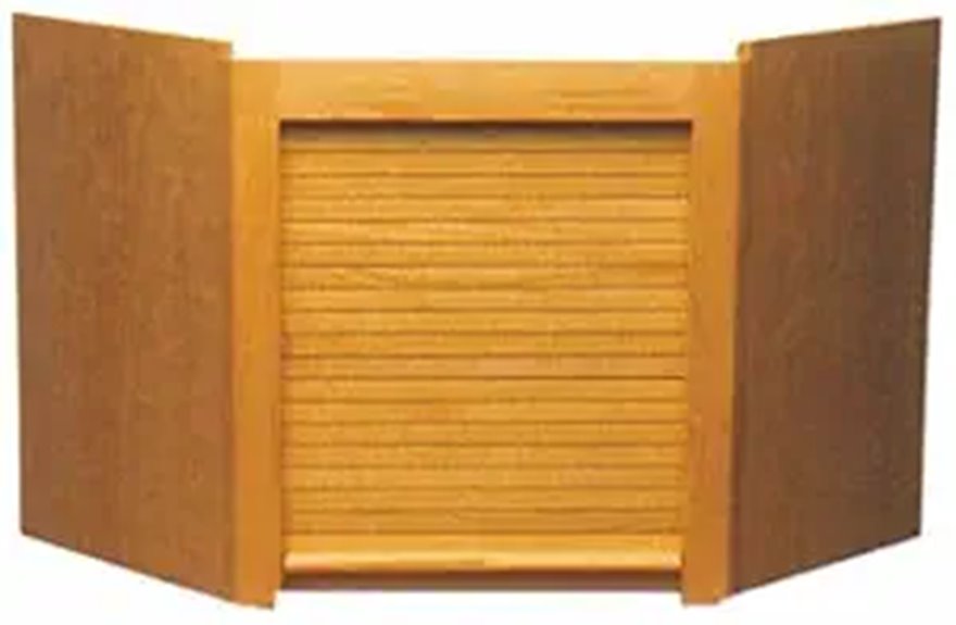 National Products Corner Appliance Garage Maple