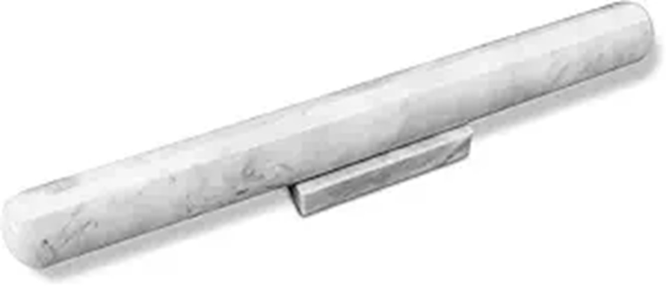 Marble Rolling Pin with Stand for Baking