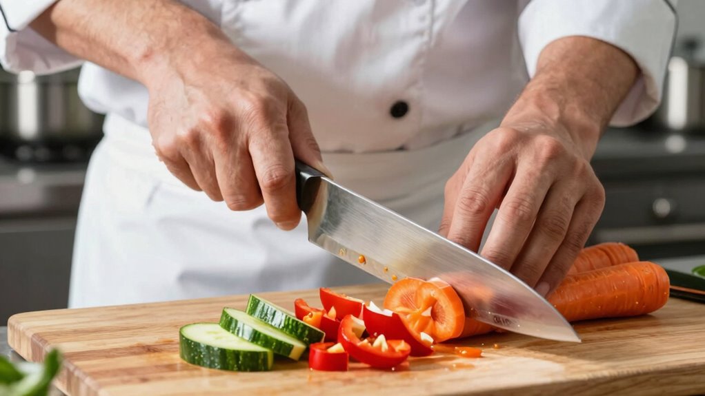 mastering efficient vegetable chopping