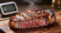 meat temperature increases during resting