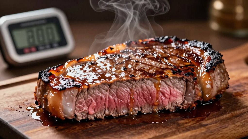 meat temperature increases during resting