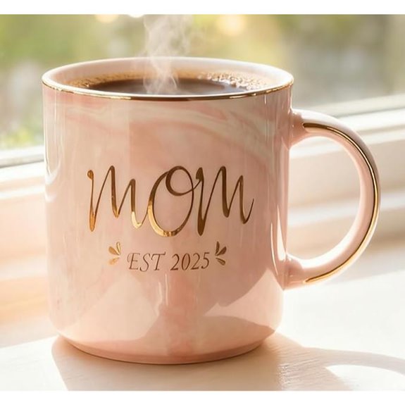 Mecai New Mom Gifts Pregnancy Announcement Mug
