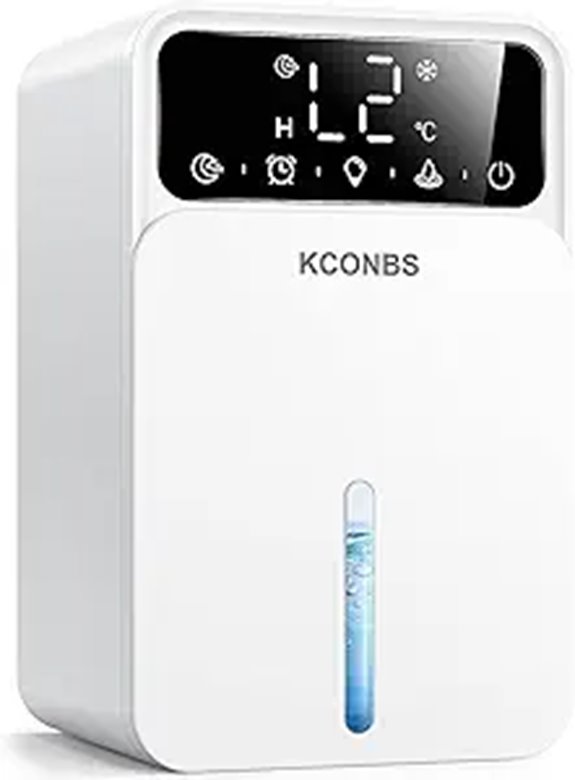 Portable Dehumidifier for Medium Rooms with Auto Shut-Off