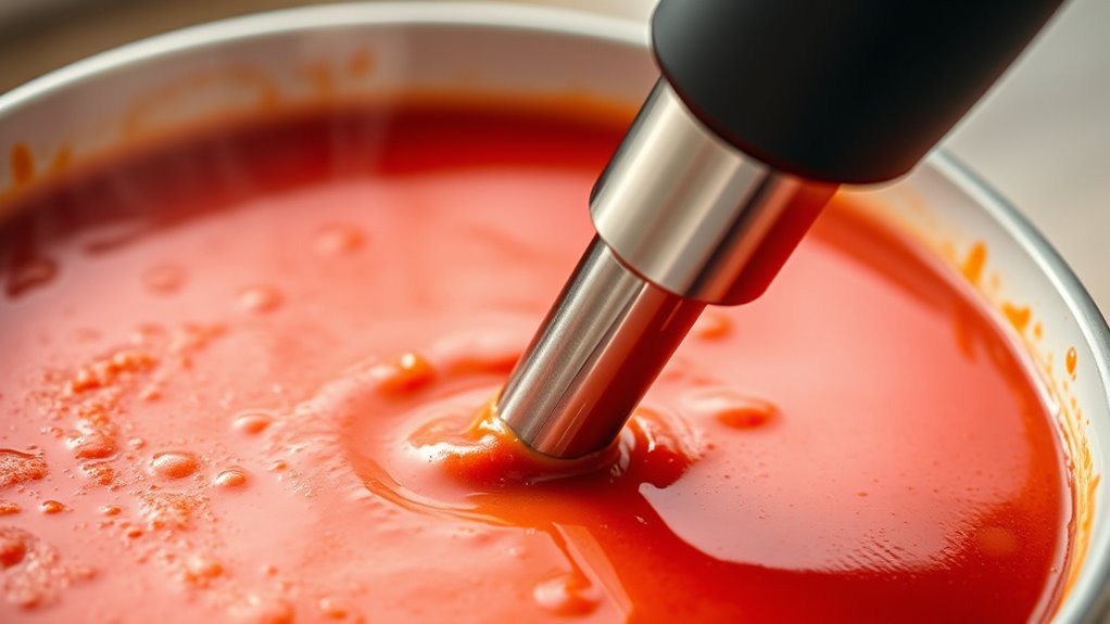 mess free blending control