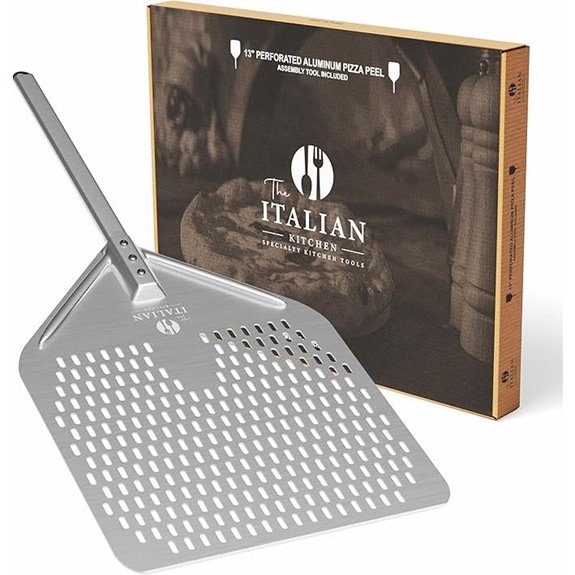 Professional Metal Pizza Peel with Long Handle