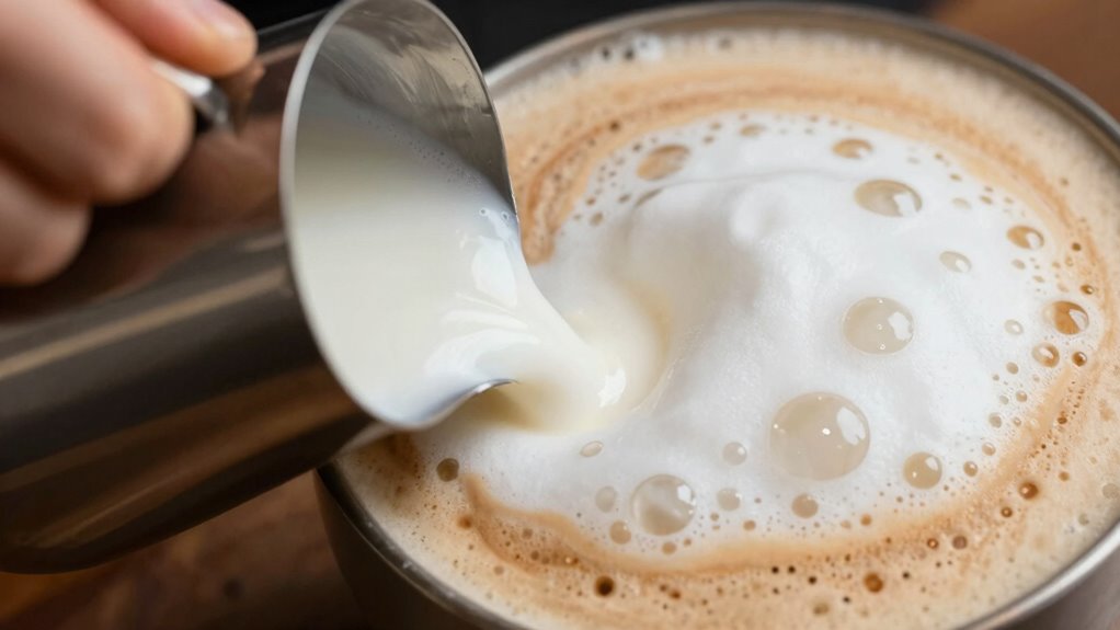 microfoam enhances coffee texture