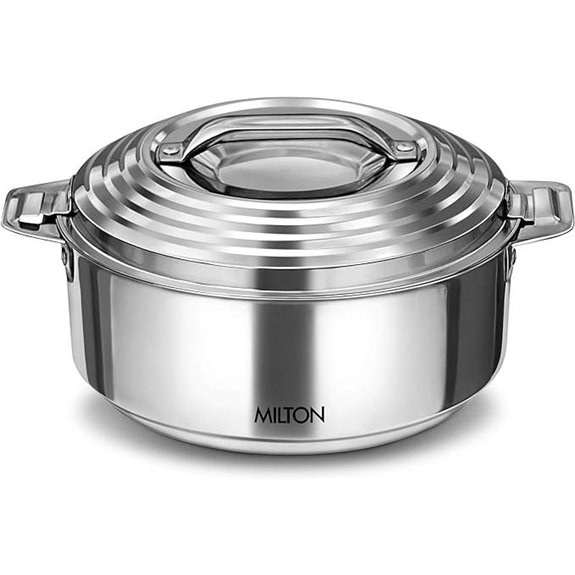 Milton Galaxia 50 oz Stainless Steel Hot Food Casserole