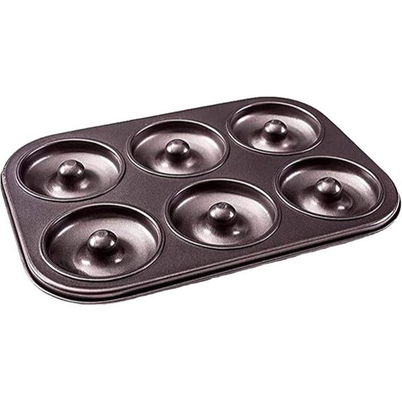 Dohnuts 6-Cup Non-Stick Mini Doughnut & Bagel Pan