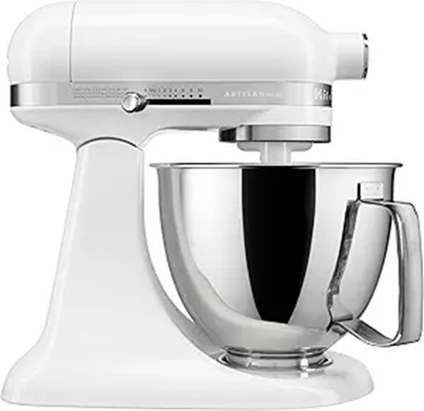 KitchenAid Artisan Mini 3.5 Quart Tilt-Head Stand Mixer - KSM3316X - White