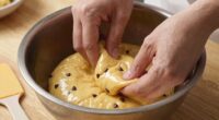 mix gently for tender cookies