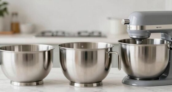 mixer bowl size comparison