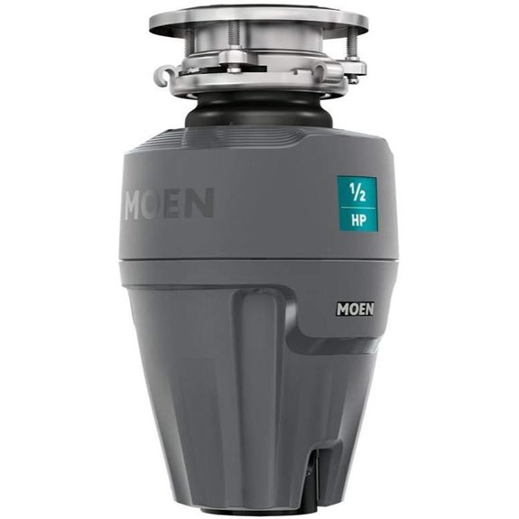 Moen Gray EX Series Prep Series 1/2 Horsepower Garbage Disposal EX50C