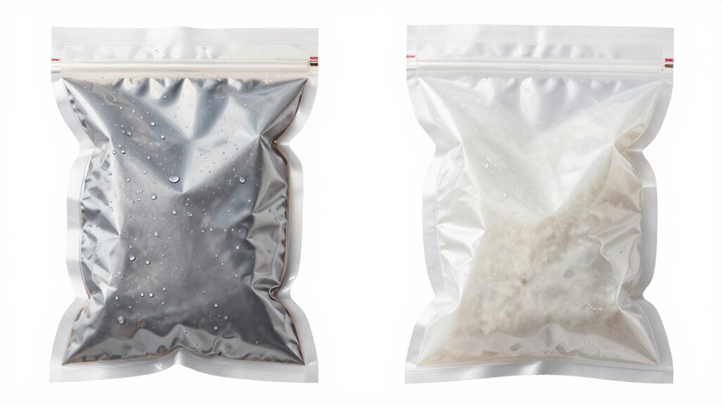 moisture causes vacuum sealing issues