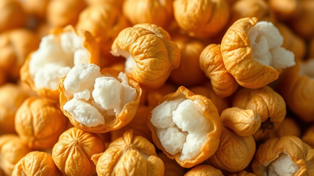 moisture driven popping mechanism