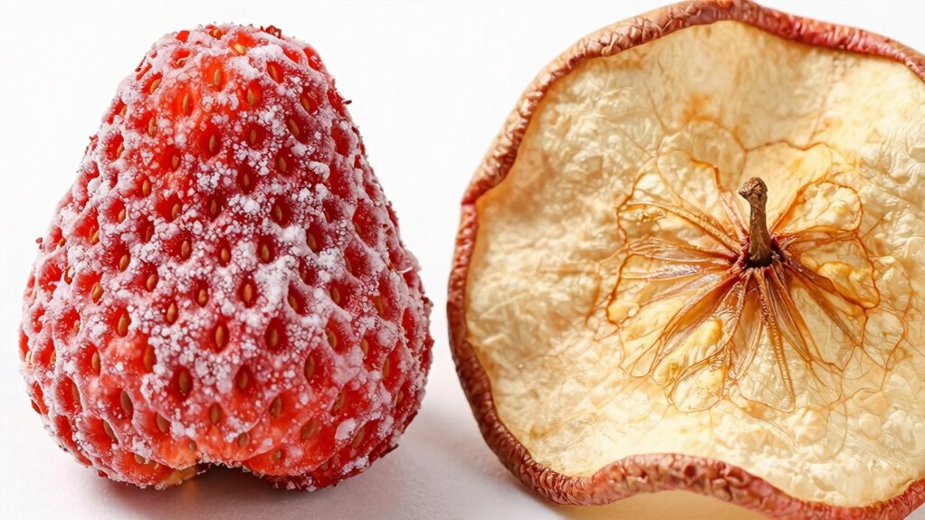 moisture removal affects texture