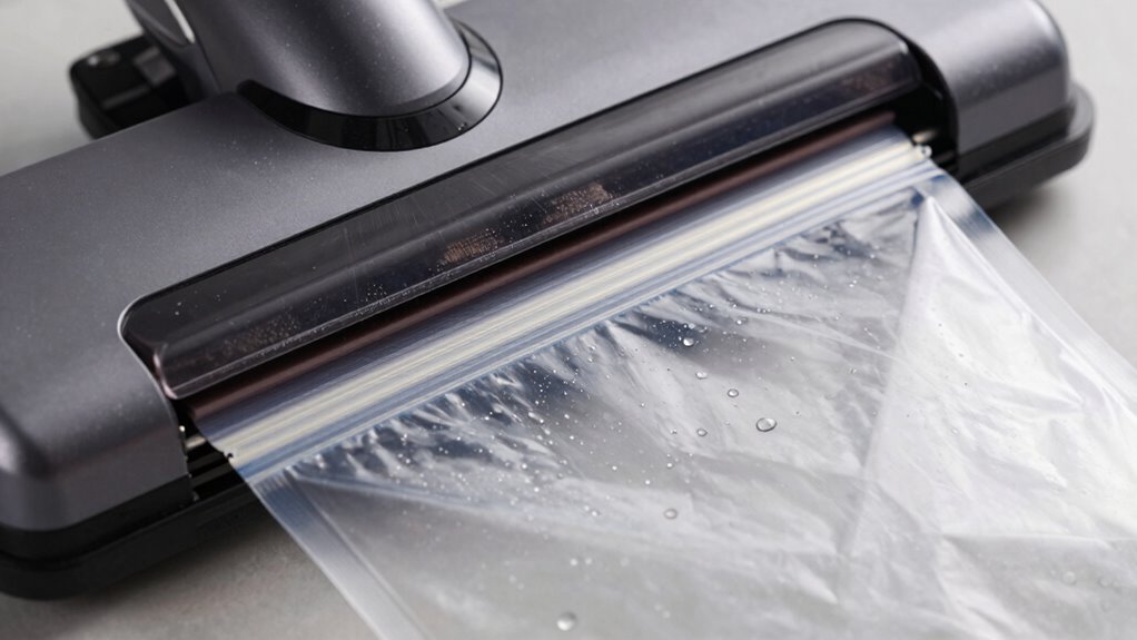 moisture sources during sealing