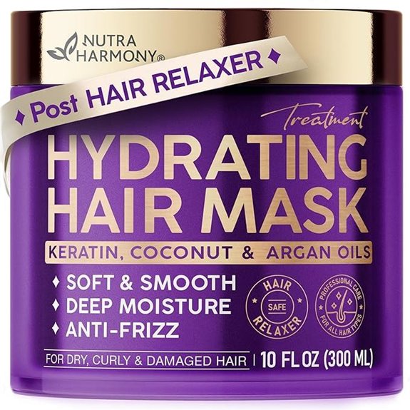 Hydrating Hair Mask for Damaged & Curly Hair