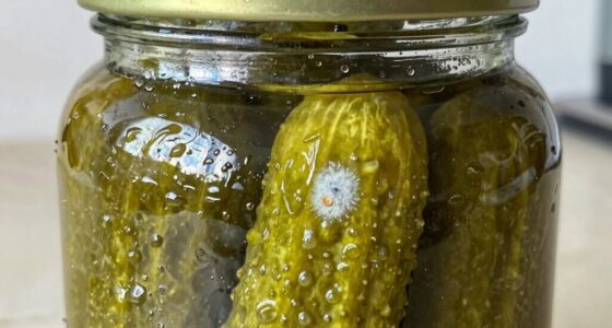 mold on pickles risks