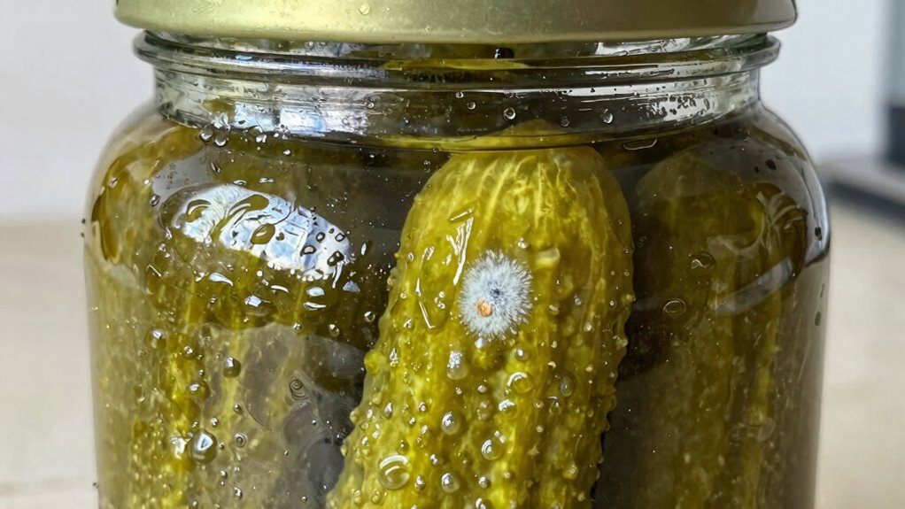 mold on pickles risks