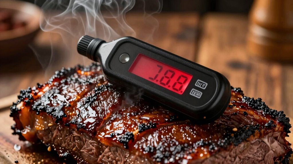 monitor meat temperature precisely