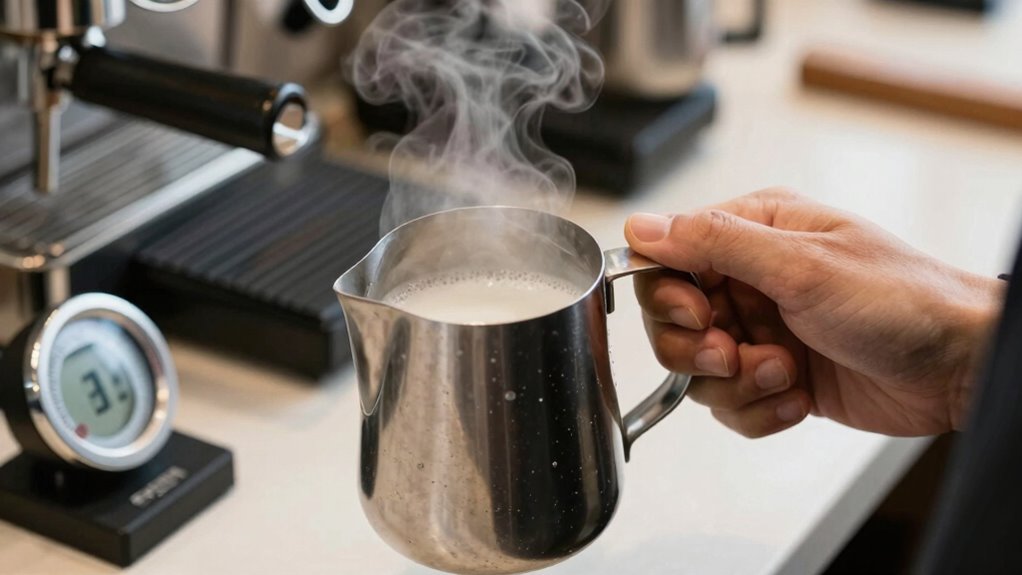 monitor milk temperature accurately