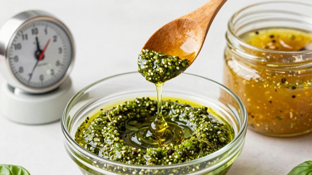 monitor oil during processing