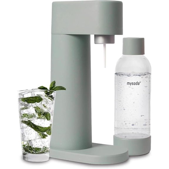 Mysoda Woody Sparkling Water Maker - Sage Green
