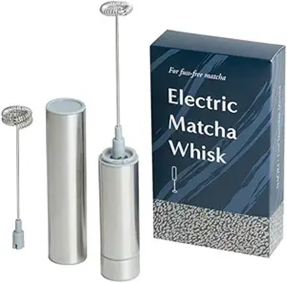 Naoki Matcha Electric Whisk & Milk Frother Set