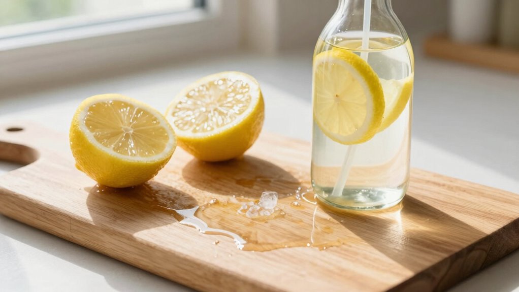 natural citrus cutting board sanitization