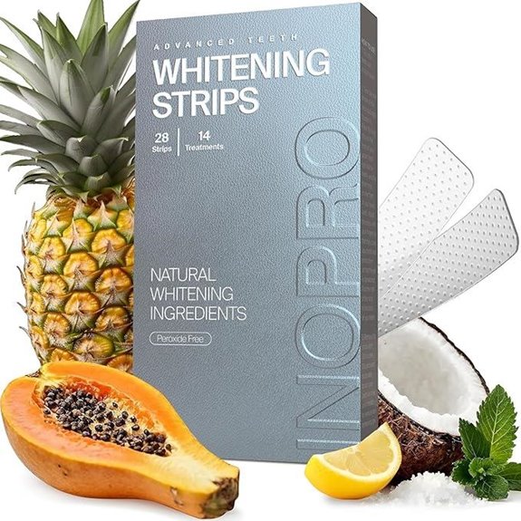 InoPro Natural Teeth Whitening Strips Kit (28 Strips)