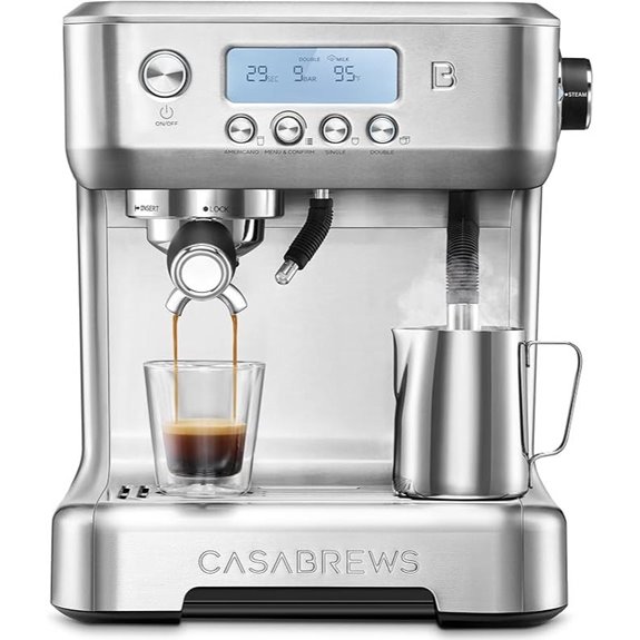 CASABREWS Neutron Pro Espresso Machine with Frother