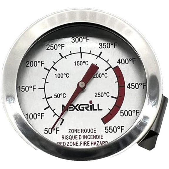 Nexgrill Deep Fry Thermometer 5 Stainless Steel