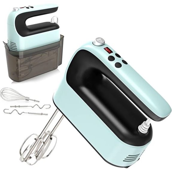9-Speed Electric Hand Mixer with Accessories