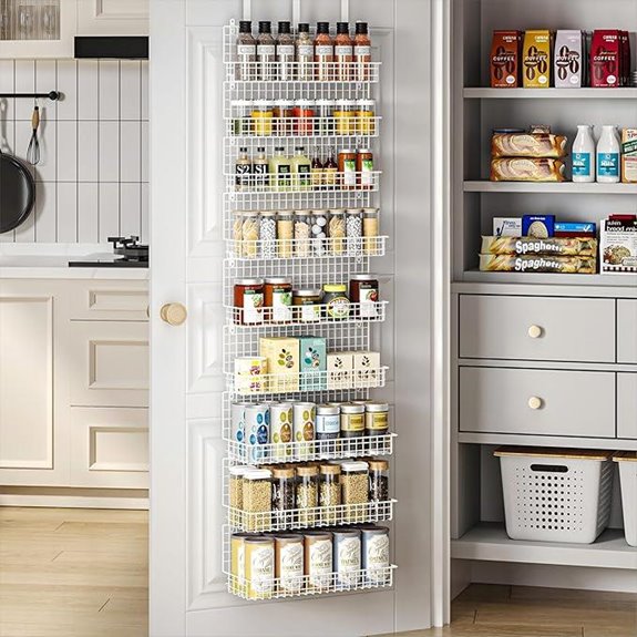 JKsmart 9-Tier Wall Mount Spice Rack Organizer