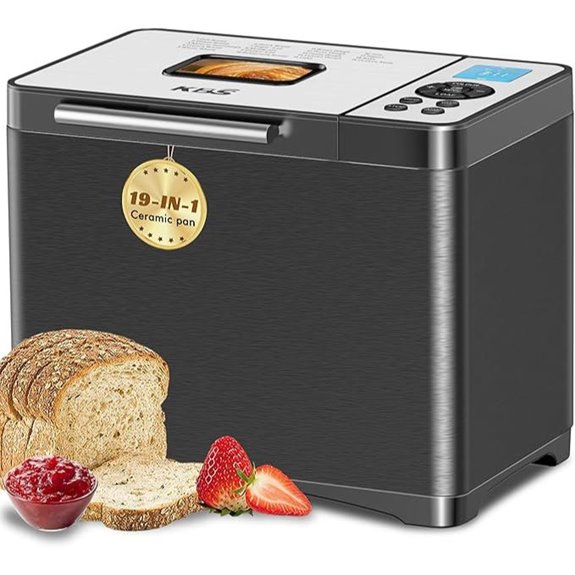 KBS 19-in-1 Programmable Bread Maker with Accessories
