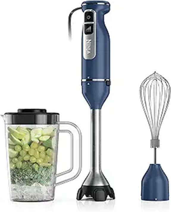 Ninja Immersion Blender & Whisk 4 Speeds Navy
