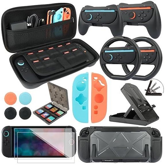 RTop Switch 2 Accessories Kit (16-in-1) for Nintendo Switch