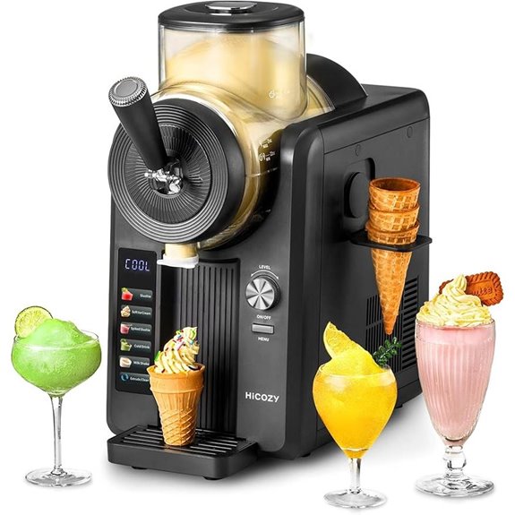 HiCOZY F3 Slushie & Ice Cream Machine (No Ice)