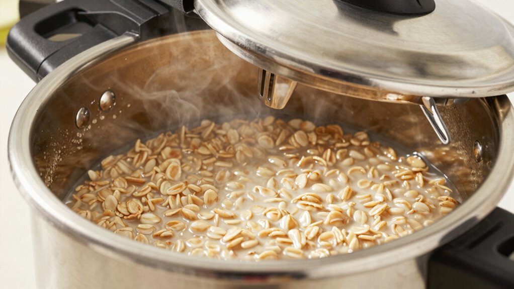 no stir pressure cooker oats