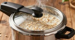 no stir pressure cooker oats