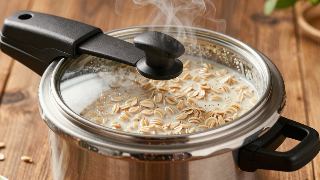 no stir pressure cooker oats