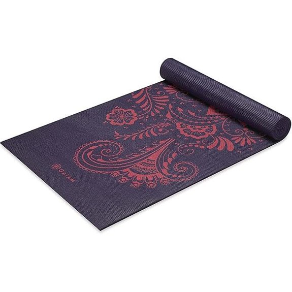Gaiam Yoga Mat 6mm Non-Slip Exercise & Pilates