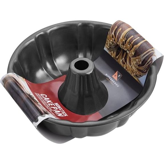 KITESSENSU 9-Inch Non-Stick Cake Pans (12-Cup)