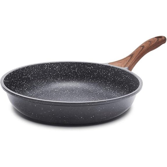 SENSARTE Nonstick Frying Pan with Swiss Granite Coating