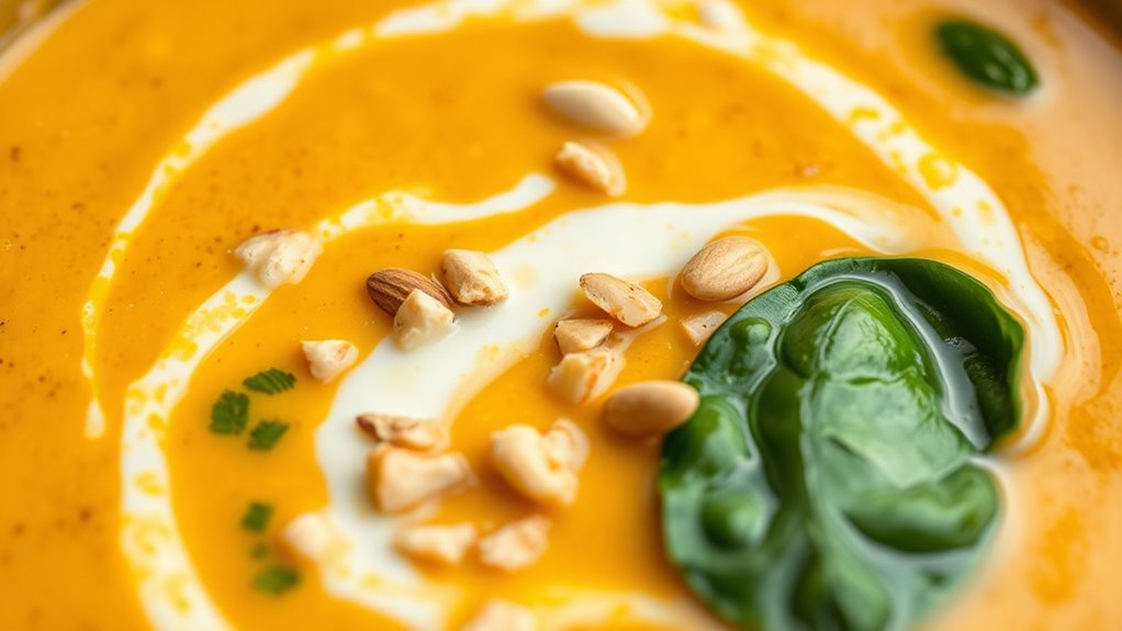 nuts and coconut milk