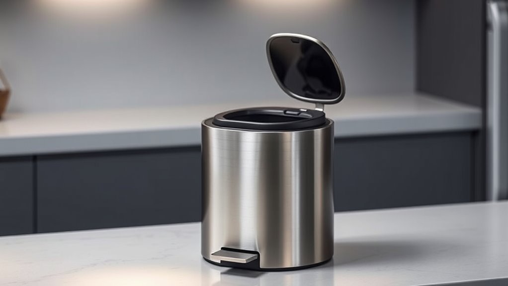 odor control lid closure