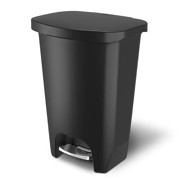 Glad 13-Gallon Kitchen Trash Can with Odor Protection